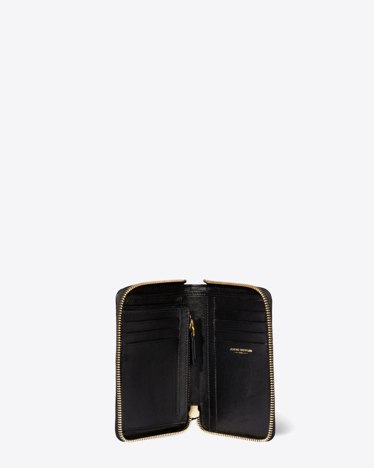 Image du produit Jérôme Dreyfuss Portefeuille Julien – Cuir Suédé Léo Chamois   - 2