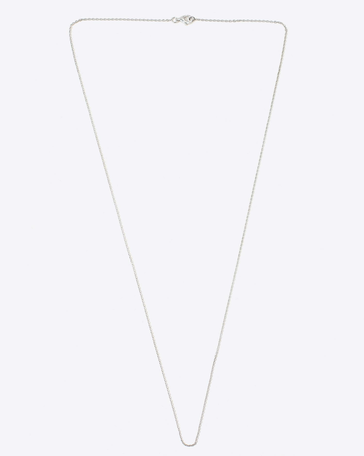 De Jaegher Chaine Argent Maille Forçat 65 cm  