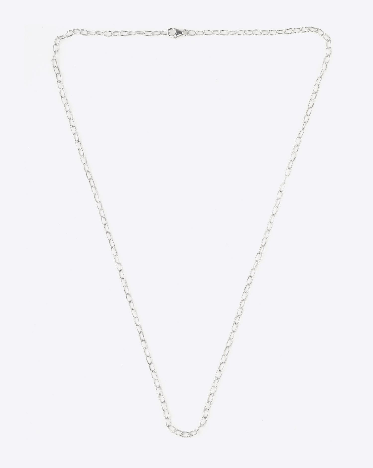 De Jaegher Chaine Argent Maille Torsadée 55 cm  