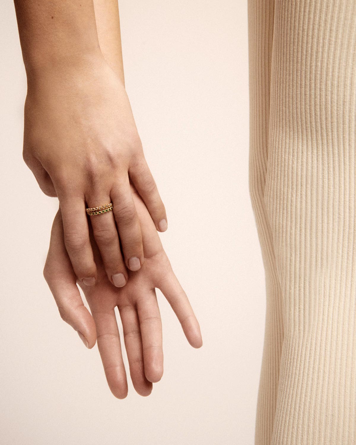 Pascale Monvoisin Bague Ava N°2 – Emeraude