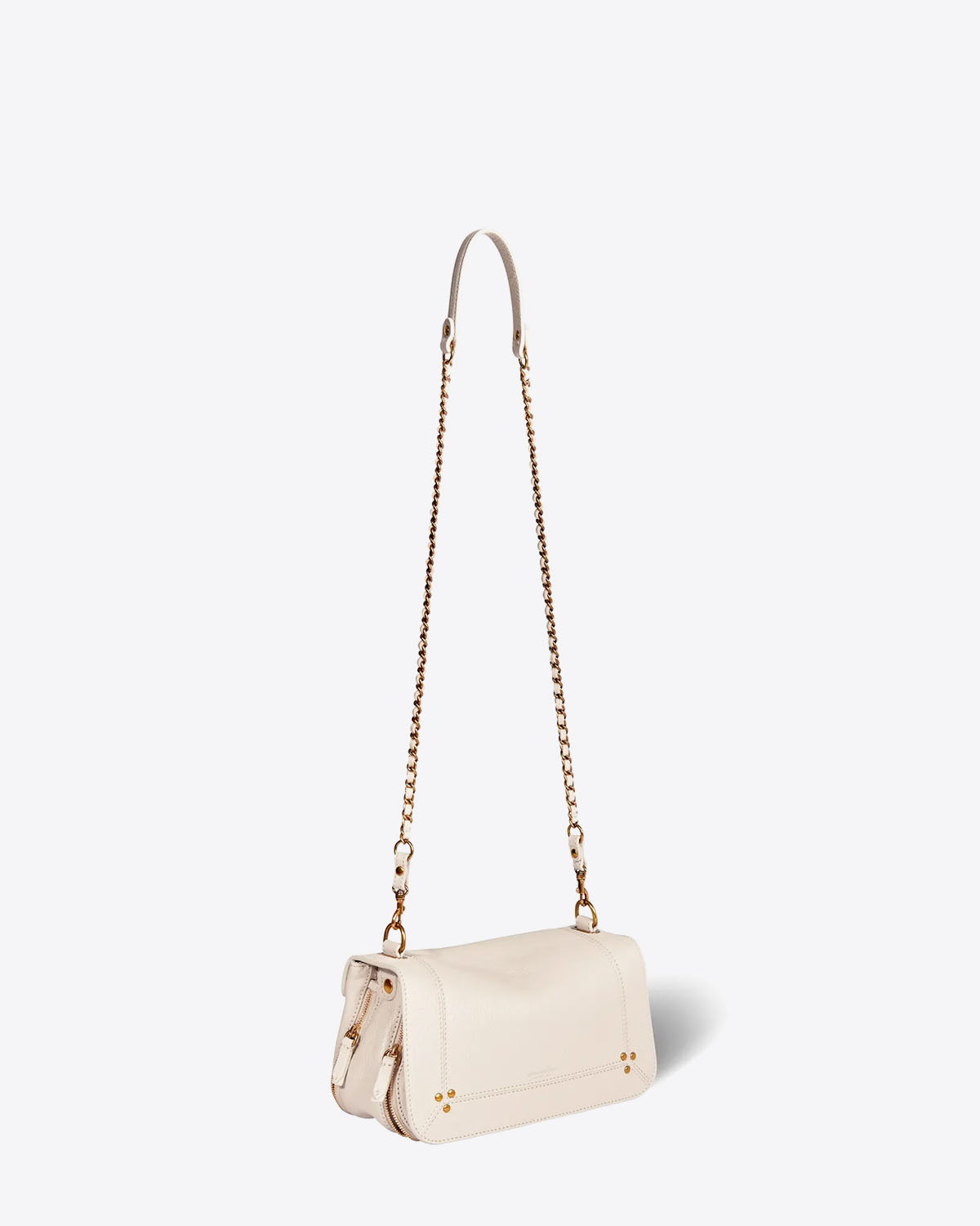 Jérôme Dreyfuss Sac Bobi Chèvre Ecru Grainé 