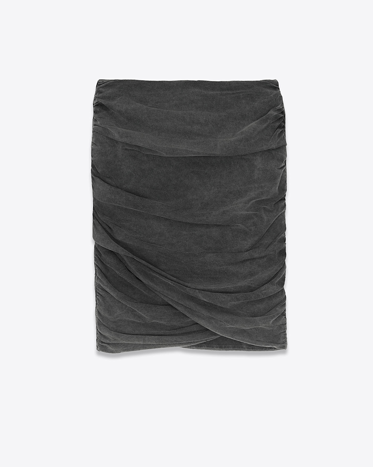 Mikuta Jupe Drapée Anthracite