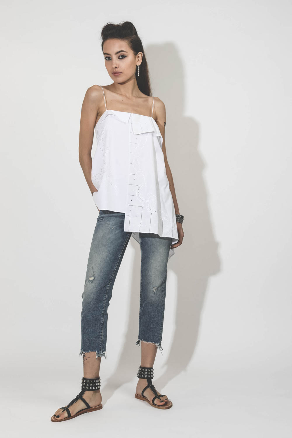 Image du produit K.Jacques Sandales Forban – Pul Noir Bcl Argent - 4