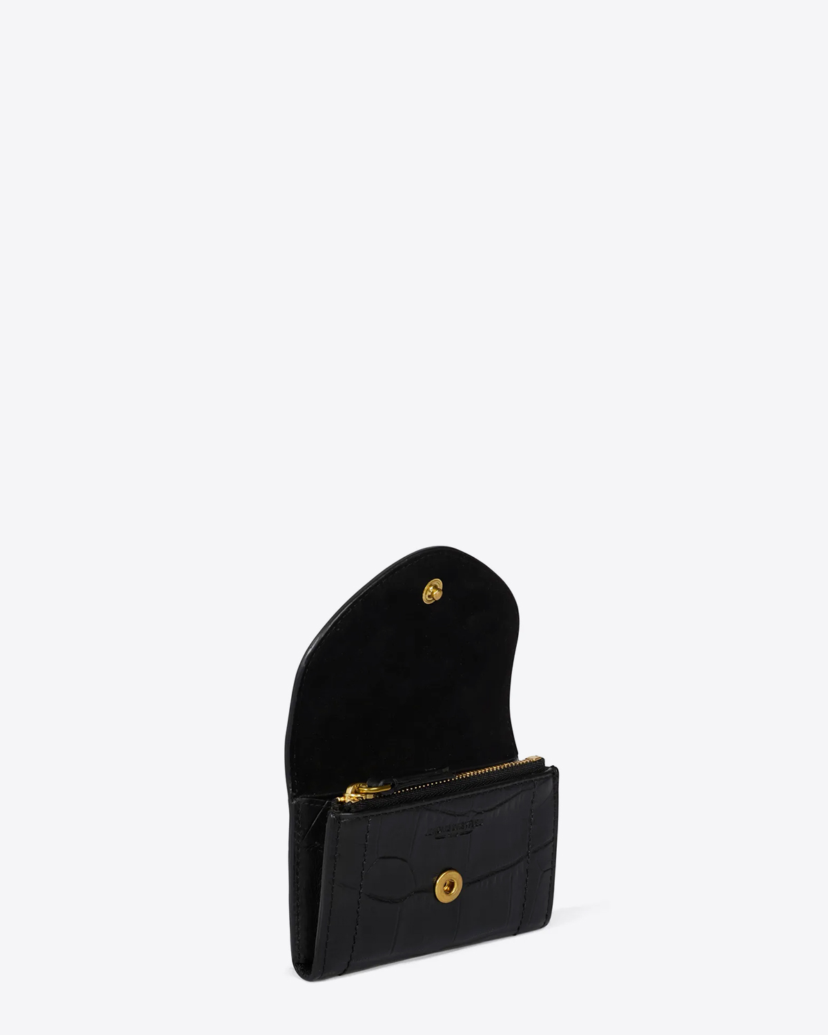 Jérôme Dreyfuss Accessoires Collection Helmut PM Vachette - Croco Noir