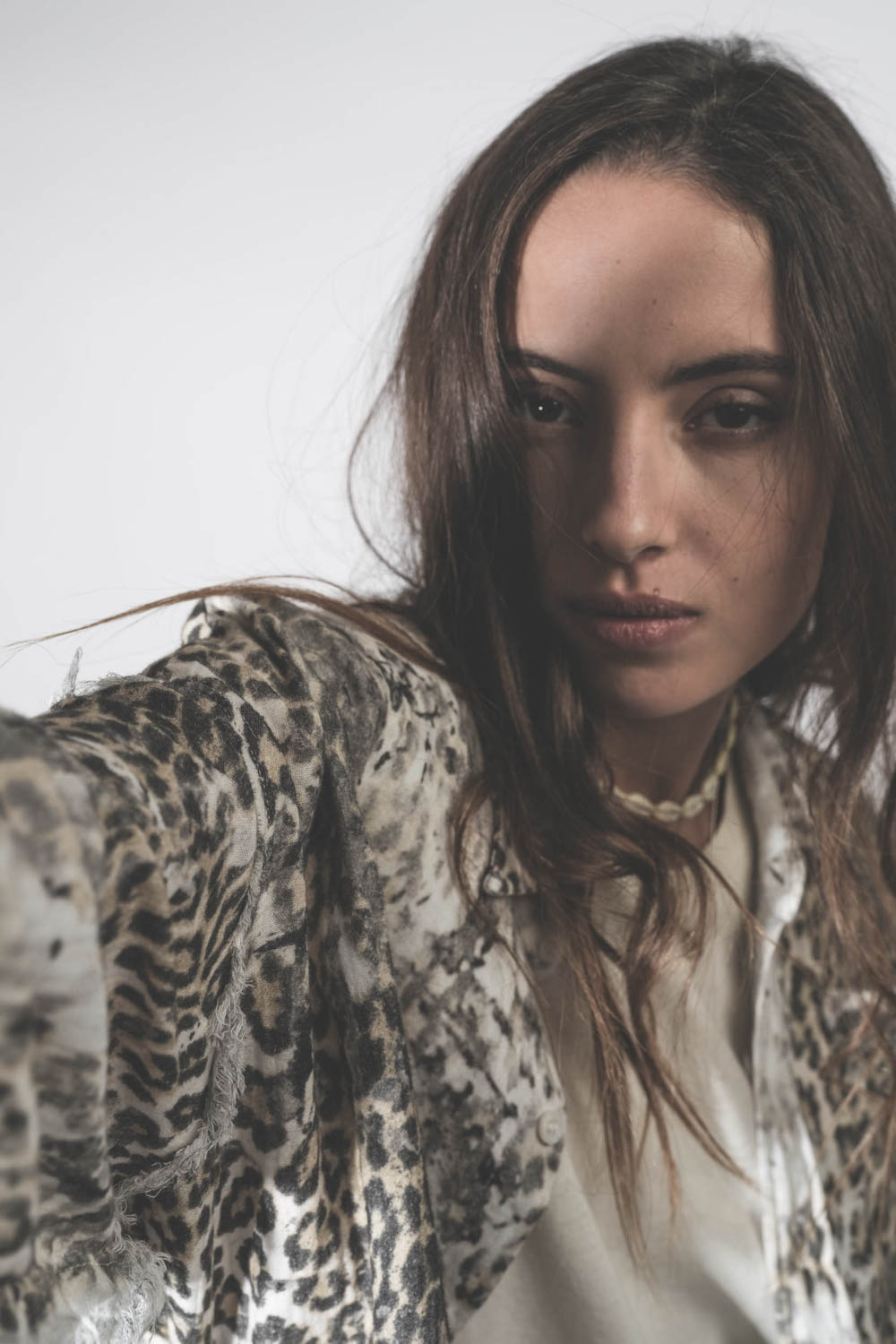 Image du produit R13 Chemise Shredded – Bleached Léopard - 6