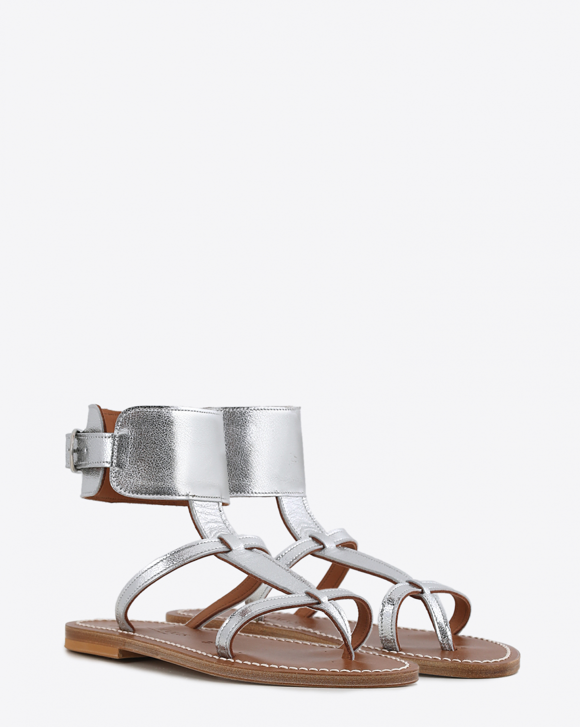 Sandales K.Jacques Caravelle Metyl Argent