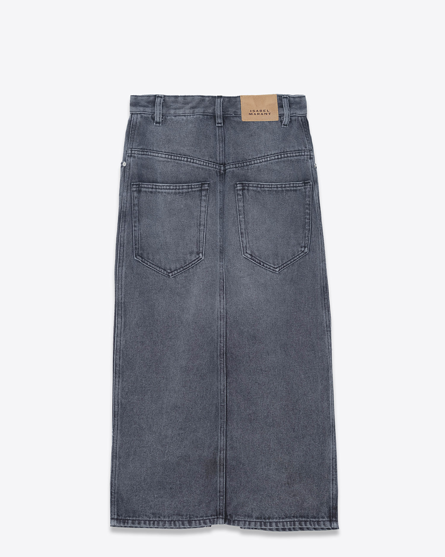 Isabel Marant Etoile Jupe Tilauria Gris Clair